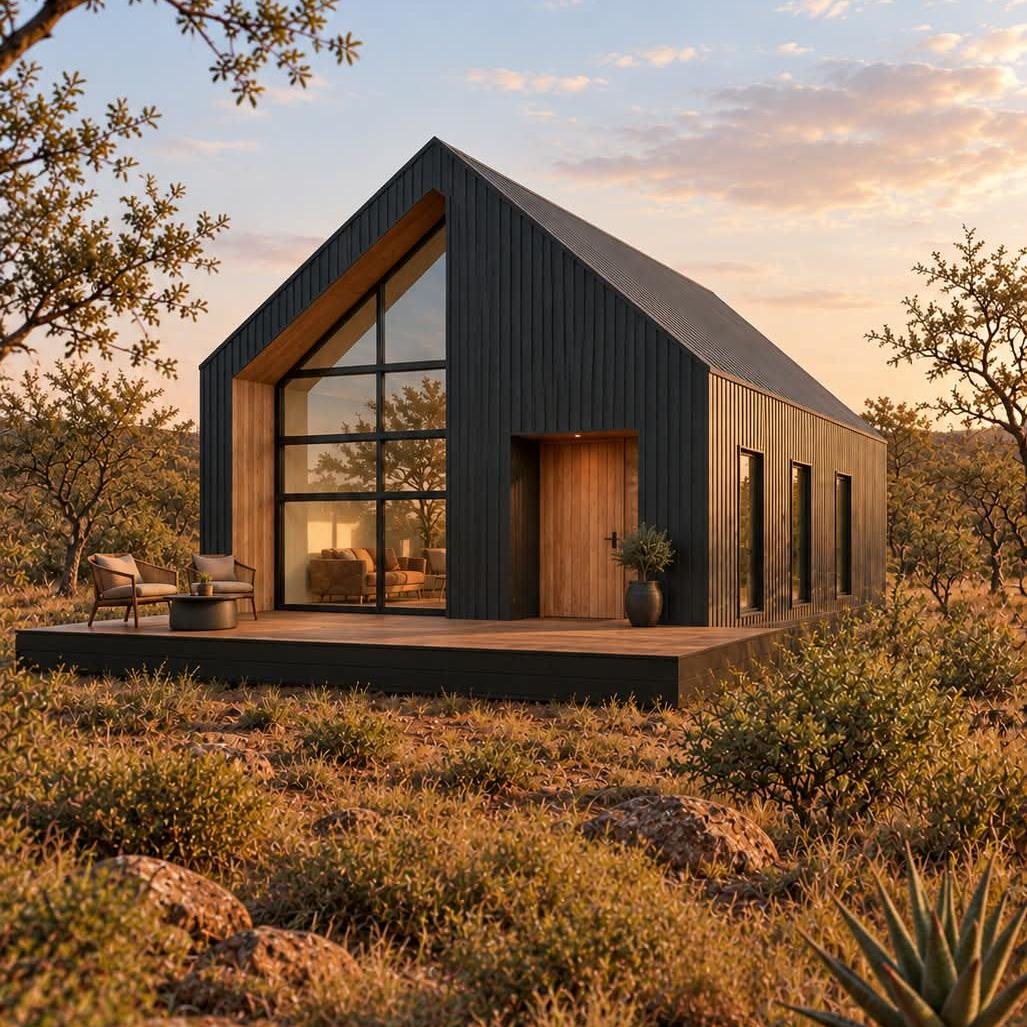 3 Bedroom pod exterior